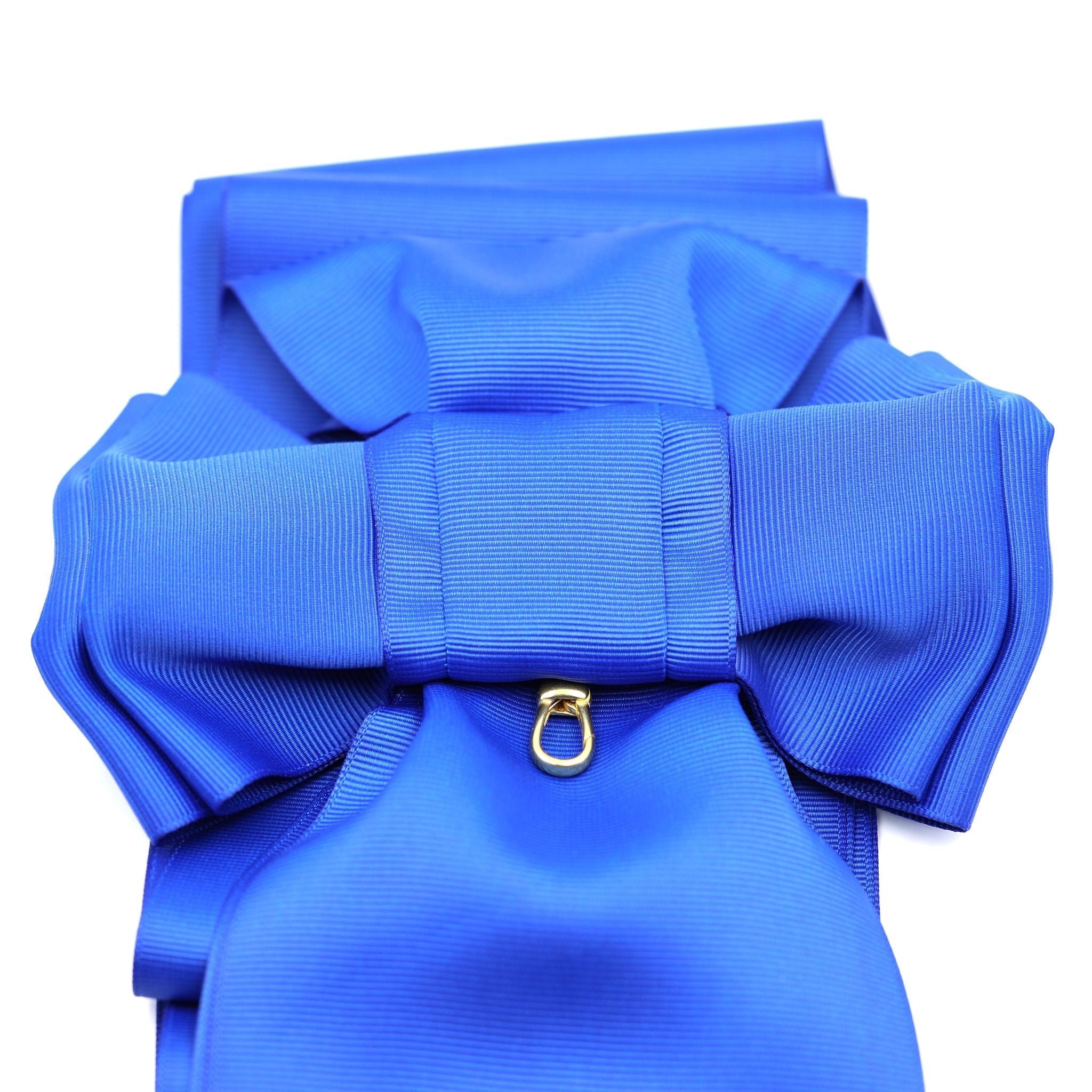 British Order of the Garter Royal Blue Sash (Ribbon) – Sash Only detail view 4
