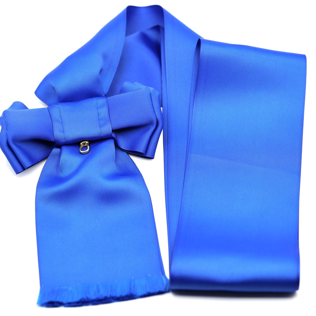 British Order of the Garter Royal Blue Sash (Ribbon) – Sash Only detail view 9
