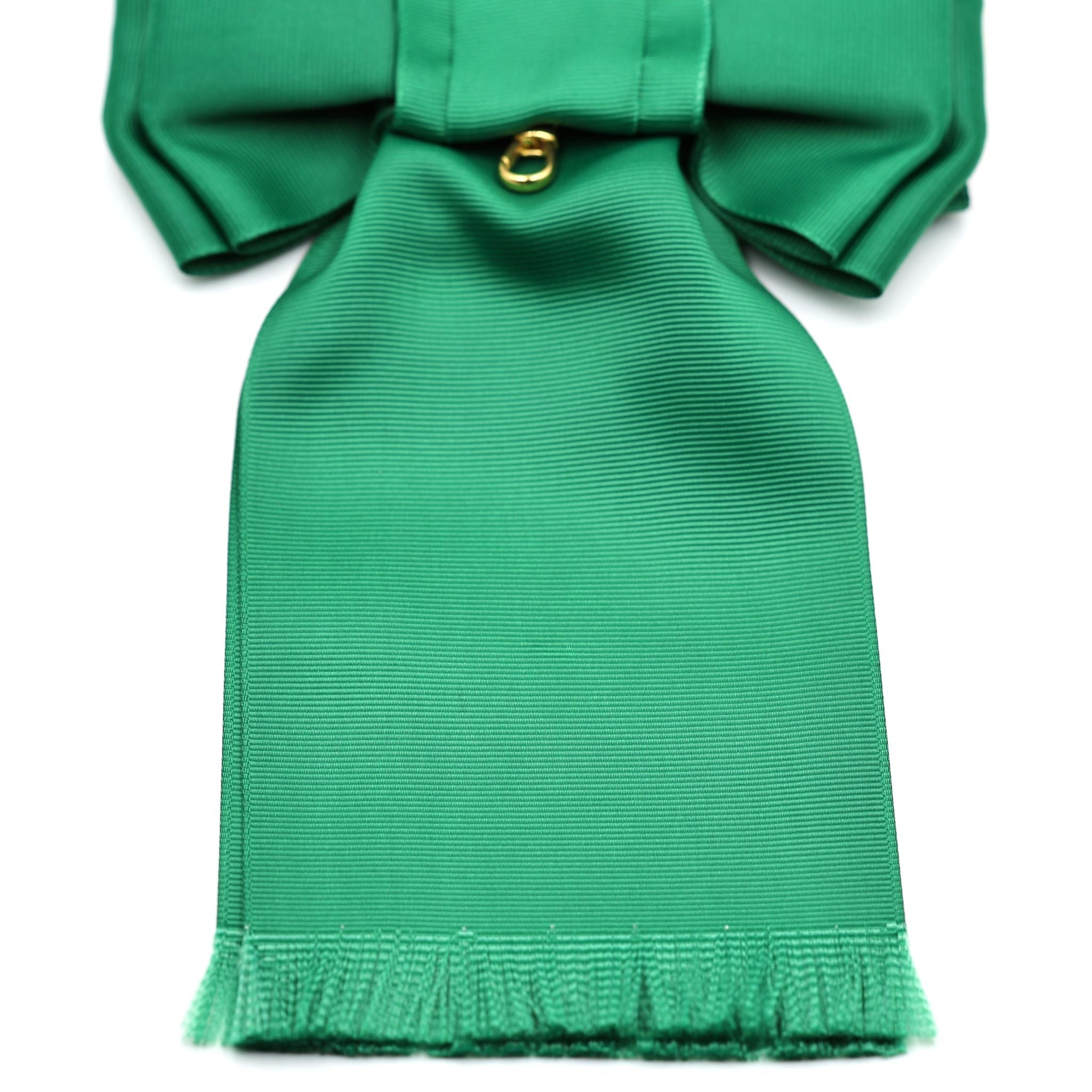 British Order of the Thistle Royal Green Sash (Ribbon) – Sash Only detail view 4