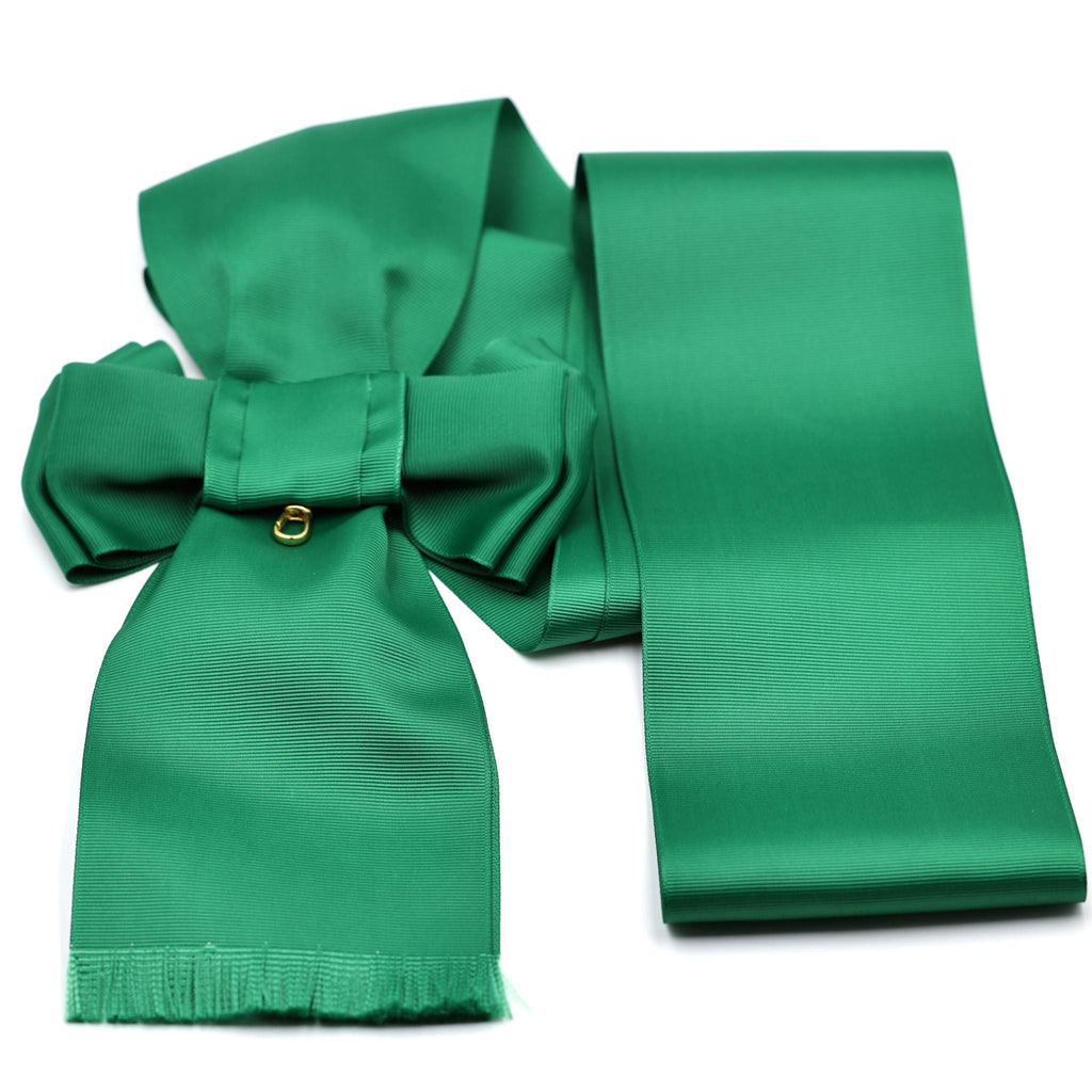 British Order of the Thistle Royal Green Sash (Ribbon) – Sash Only detail view 6