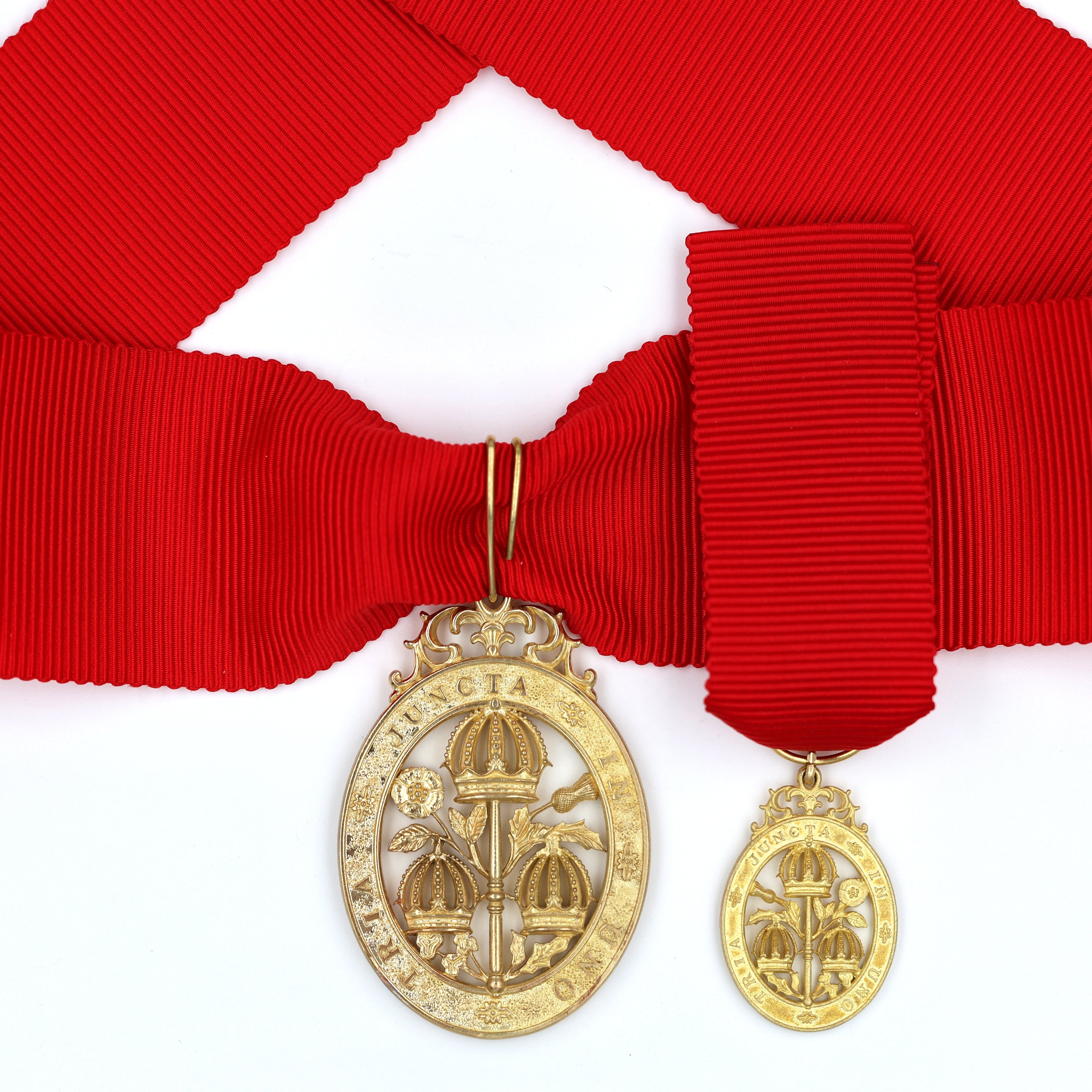 UK The Most Honourable Order of the Bath Civil Division Neck Ribbon Set + Mini Medal replica