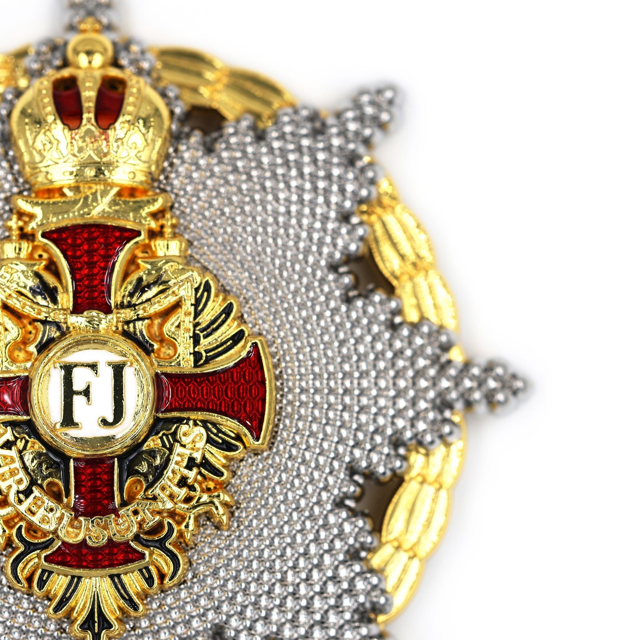 Order of Franz Joseph Type II Grand Cross Breast Star Austria detail view 8