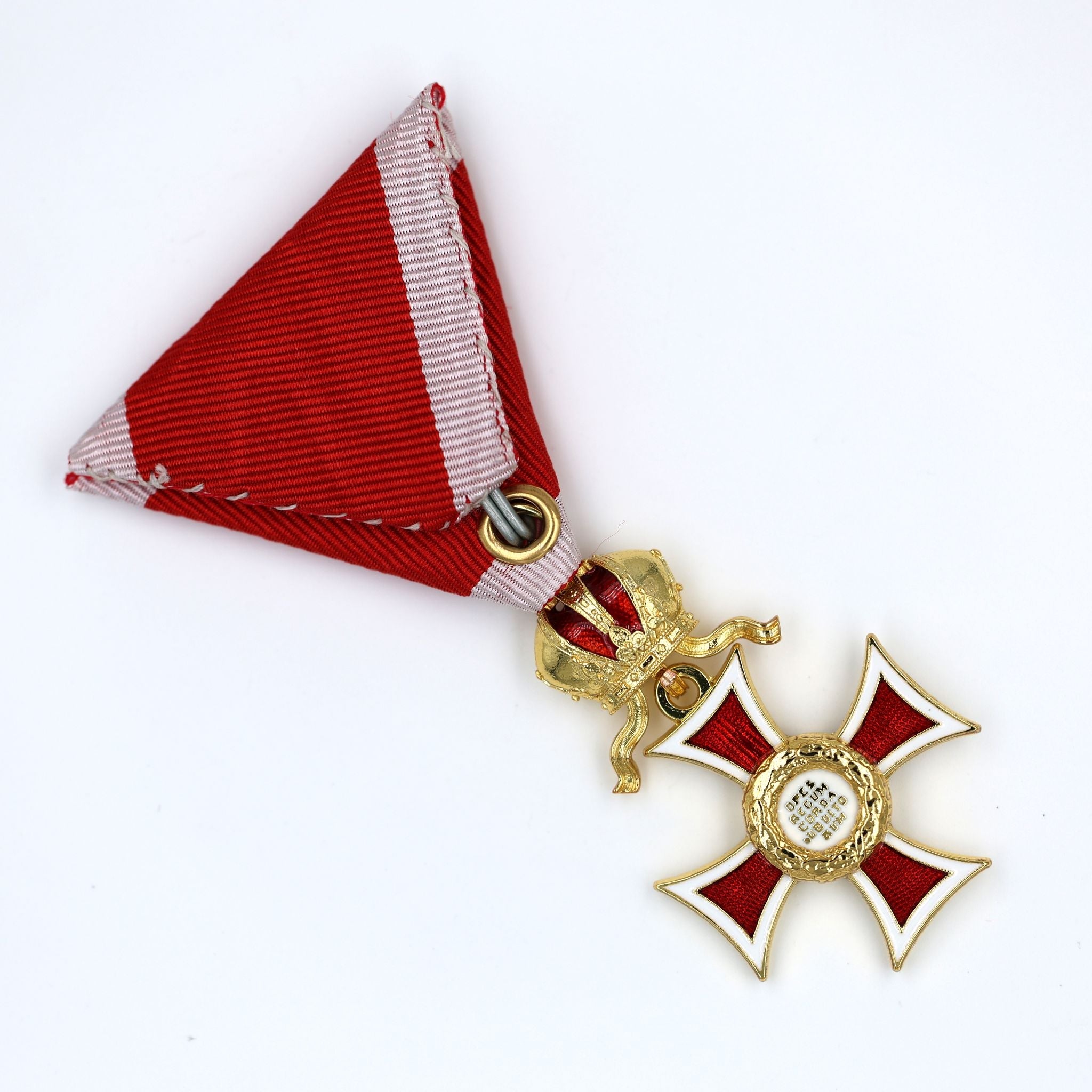 Austria Imperial Order of Leopold Knight Cross Civilian Type Badge detail view 6