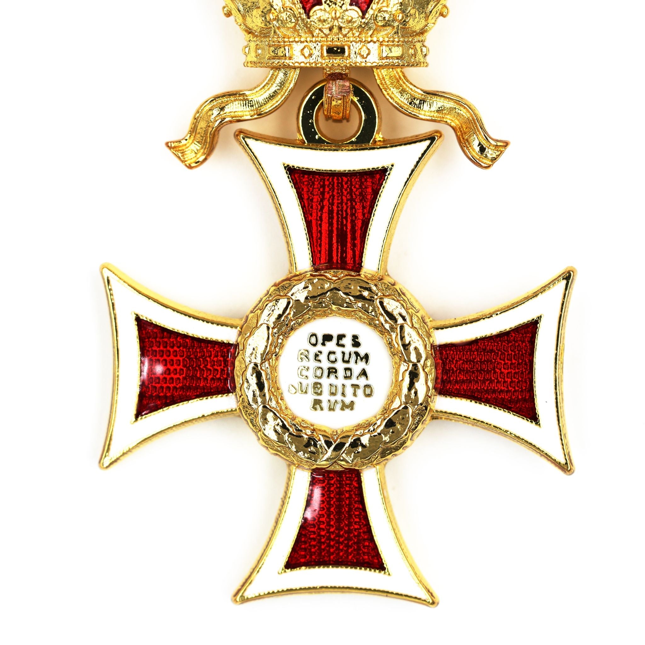 Austria Imperial Order of Leopold Knight Cross Civilian Type Badge detail view 7