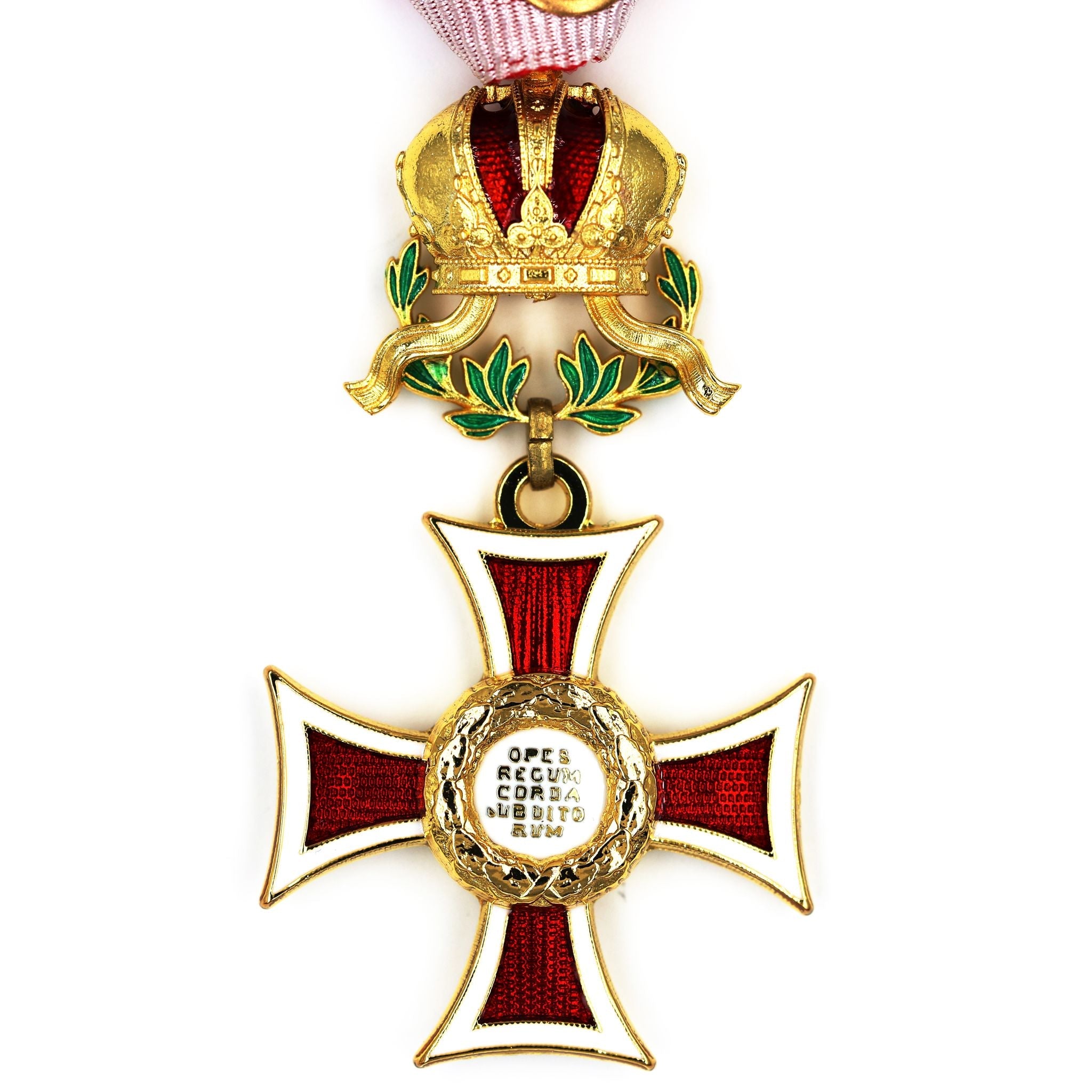 Austria Imperial Order of Leopold Knight Cross with War Decoration Ribbon detail view 10