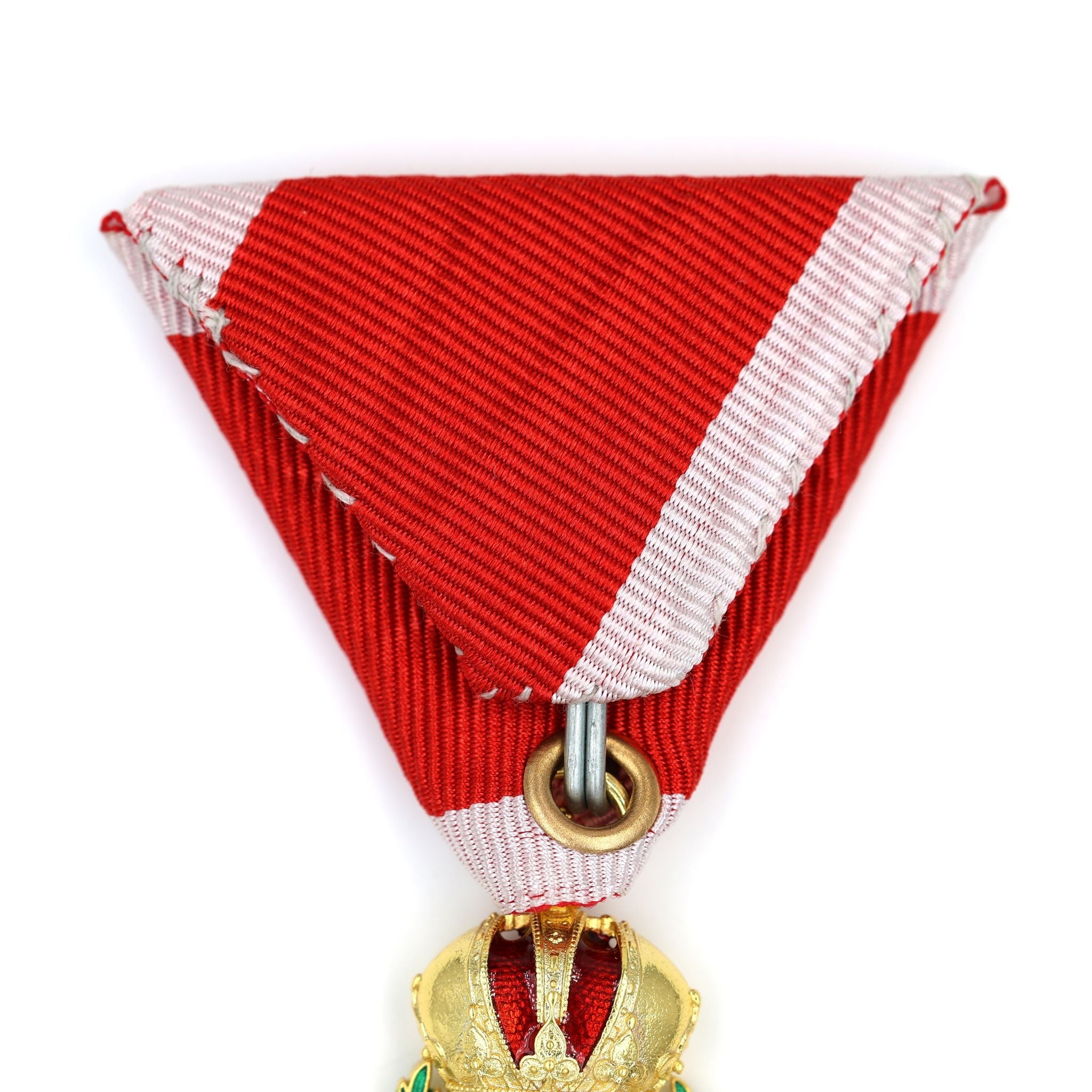 Austria Imperial Order of Leopold Knight Cross with War Decoration Ribbon detail view 11
