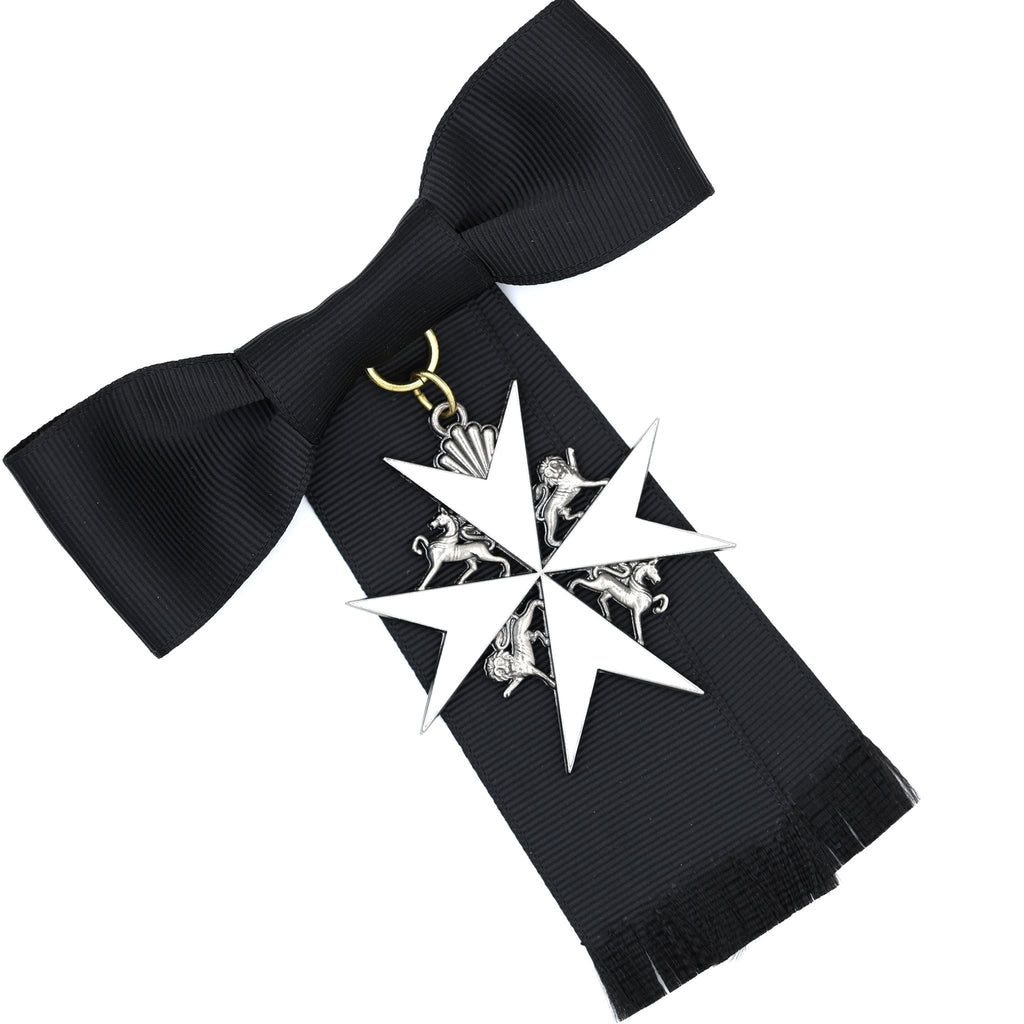 British Order of St John Commander CSt J Grade Iii Ladies Bow Badge detail view 2