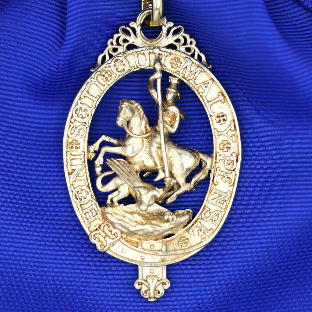 British Most Noble Order of the Garter St George Sash Badge Medal detail view 7