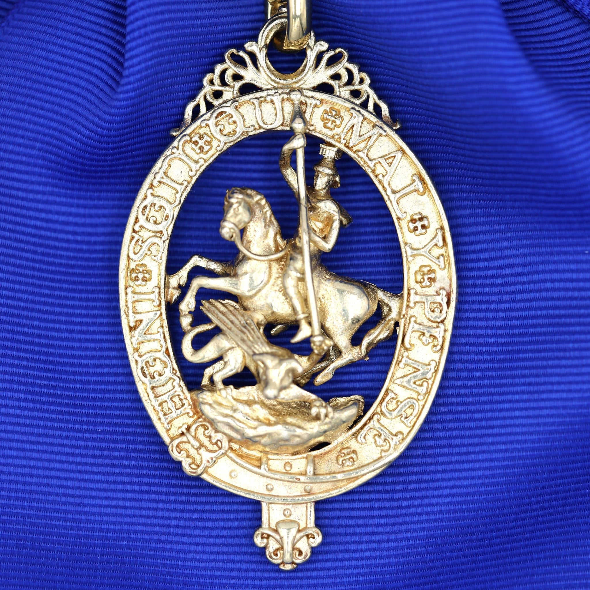 British Most Noble Order of the Garter St George Sash Badge Medal detail view 7