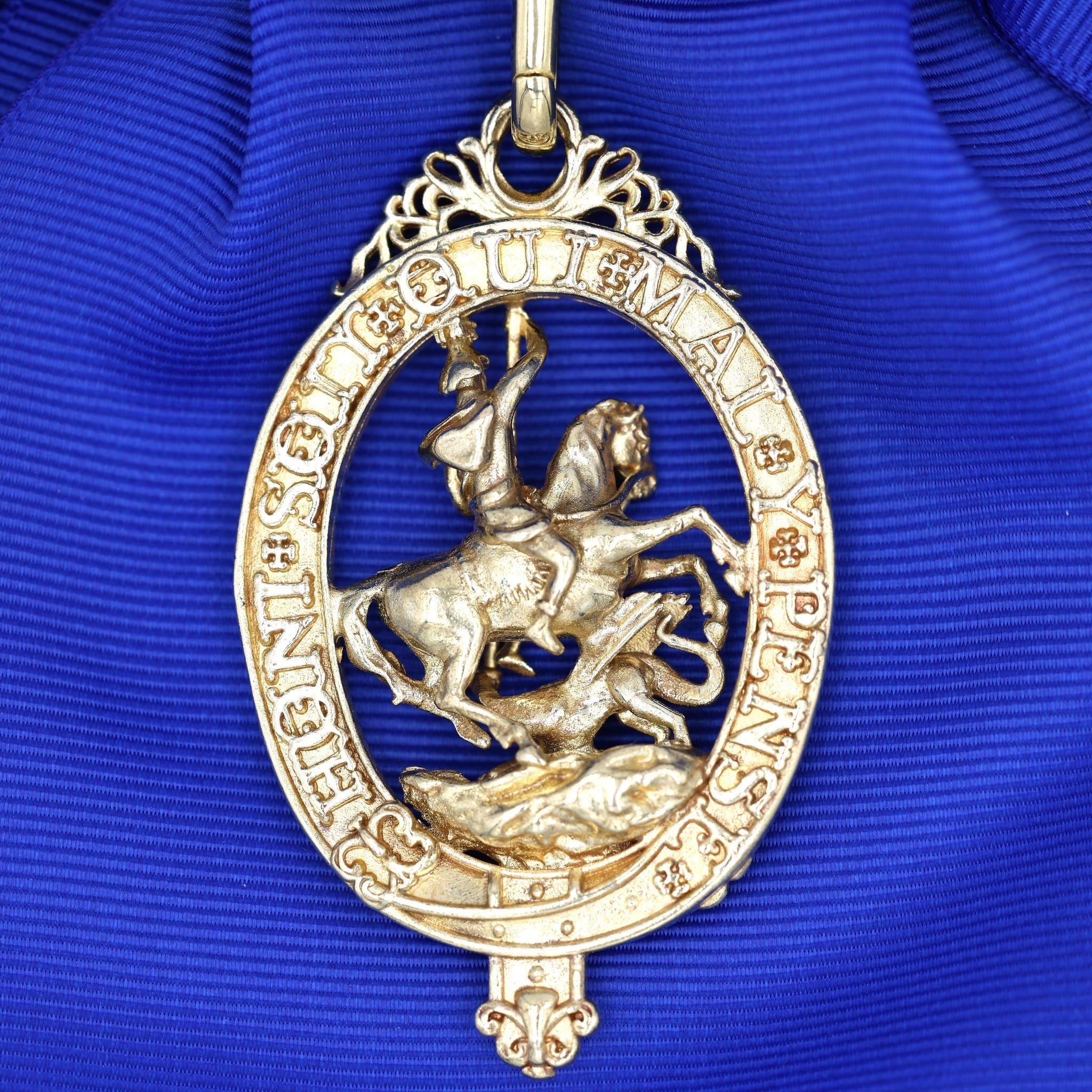 British Most Noble Order of the Garter St George Sash Badge Medal detail view 8