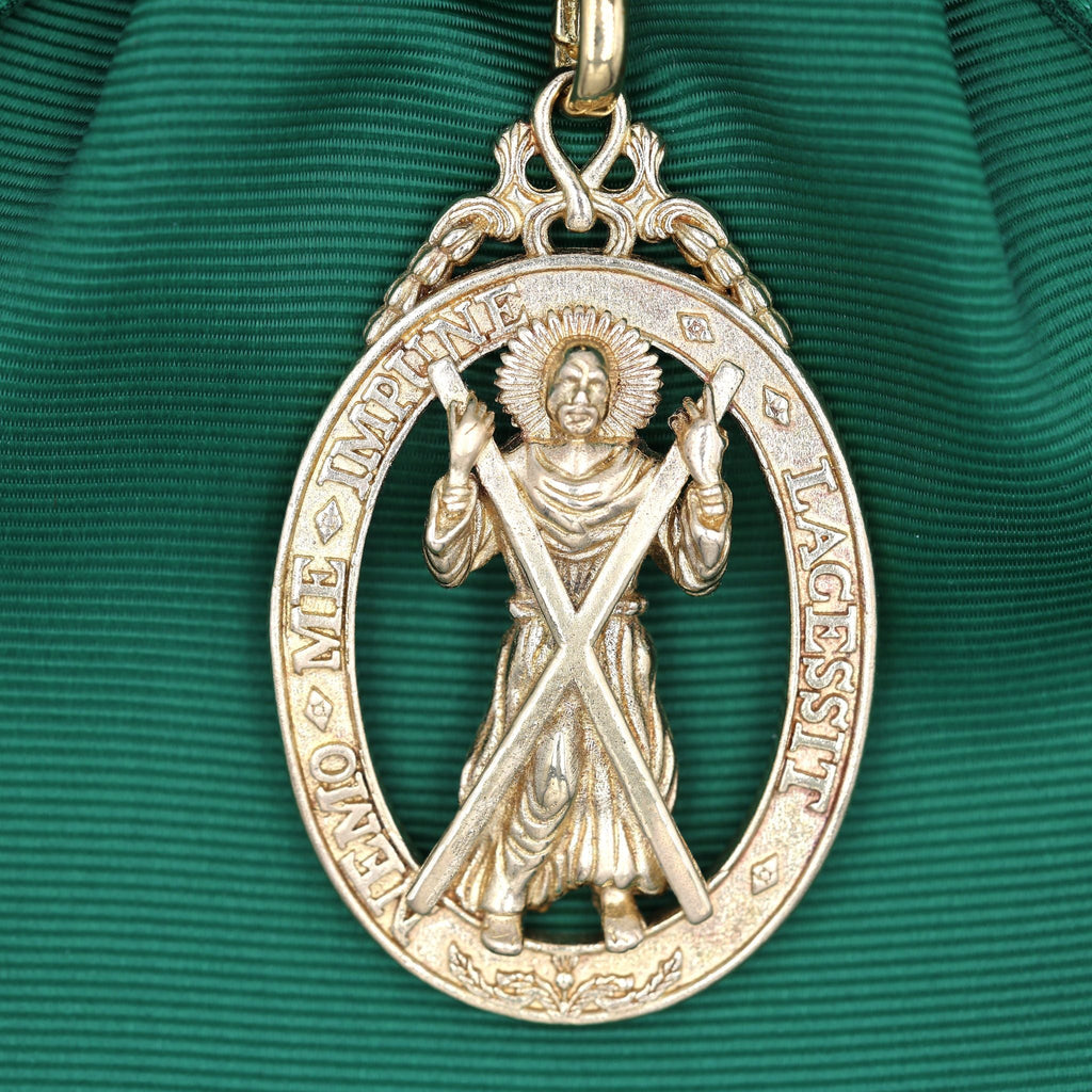 Scotland Order of the Thistle Sash Set Badge Breast Star St Andrew UK detail view 5