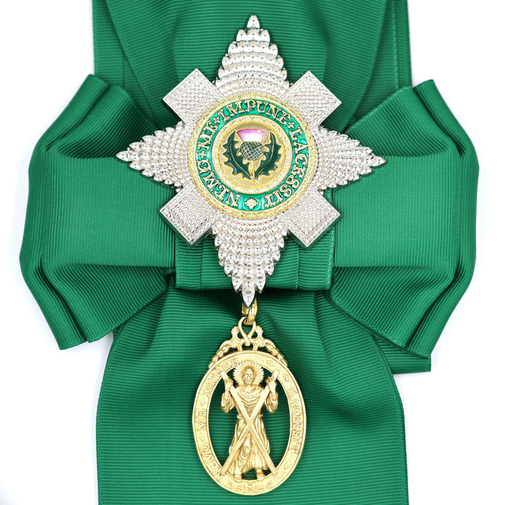 Scotland Order of the Thistle Sash Set Badge Breast Star St Andrew UK reproduction