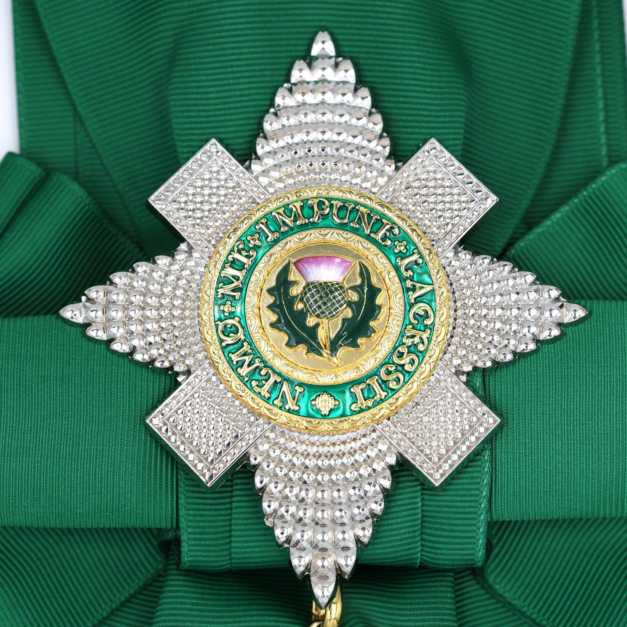 Scotland Order of the Thistle Sash Set Badge Breast Star St Andrew UK detail view 11