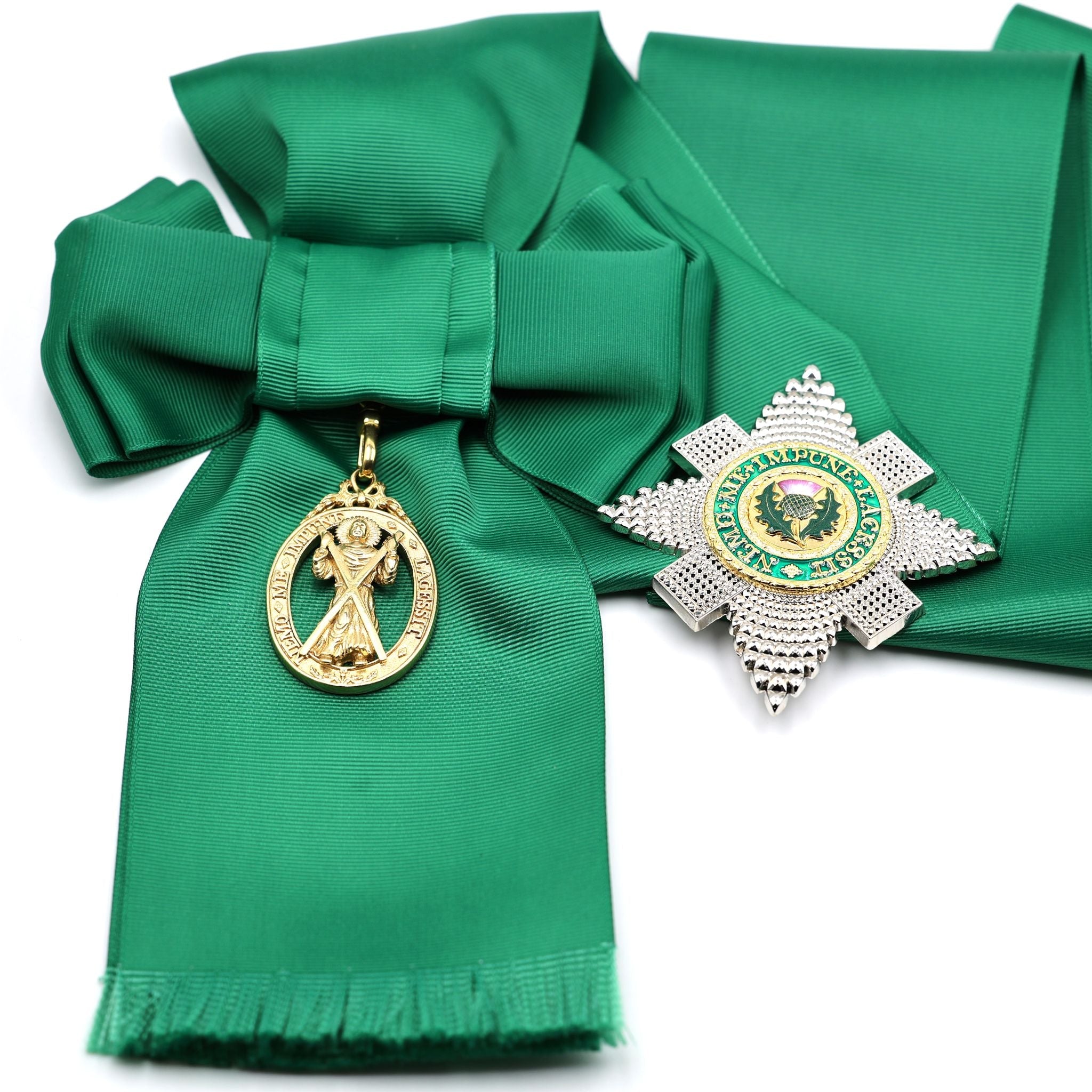 Scotland Order of the Thistle Sash Set Badge Breast Star St Andrew UK detail view 15
