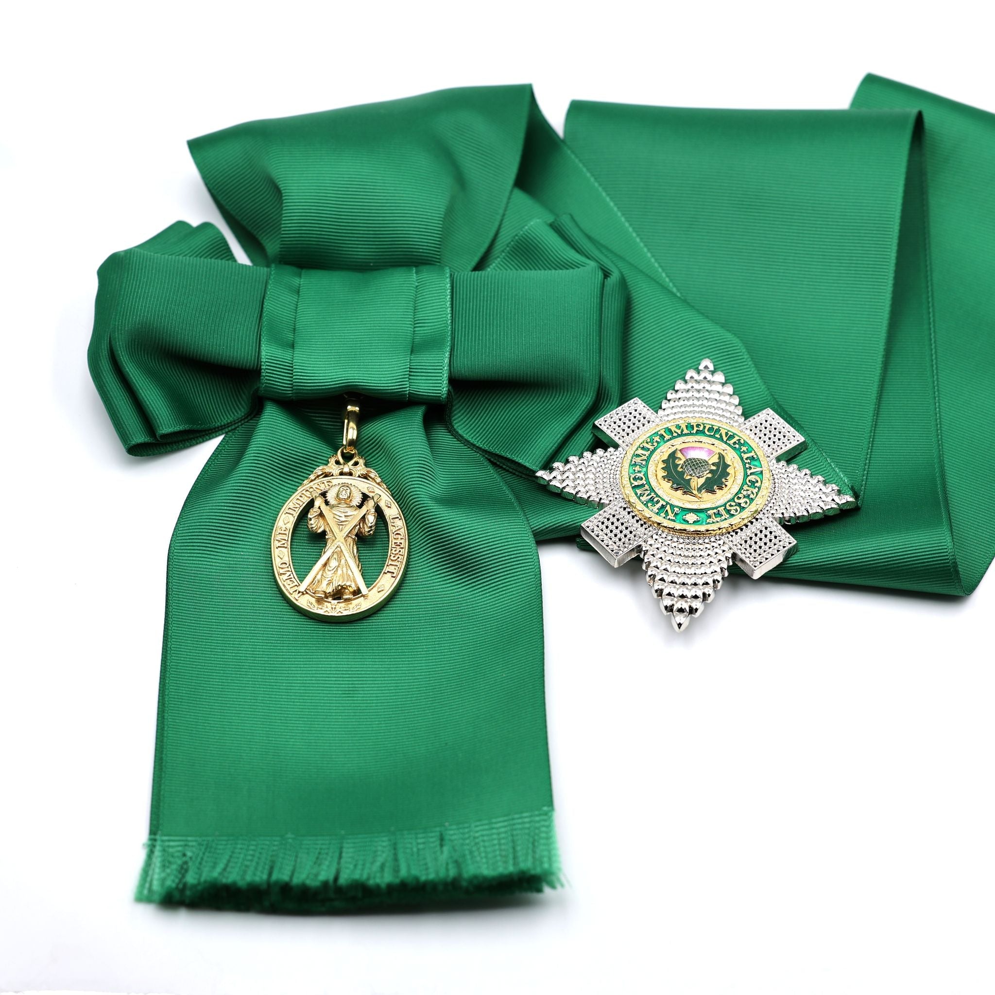 Scotland Order of the Thistle Sash Set Badge Breast Star St Andrew UK detail view 2