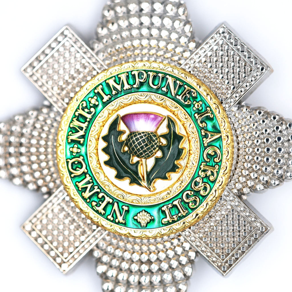 Scotland Order of the Thistle Sash Set Badge Breast Star St Andrew UK detail view 16