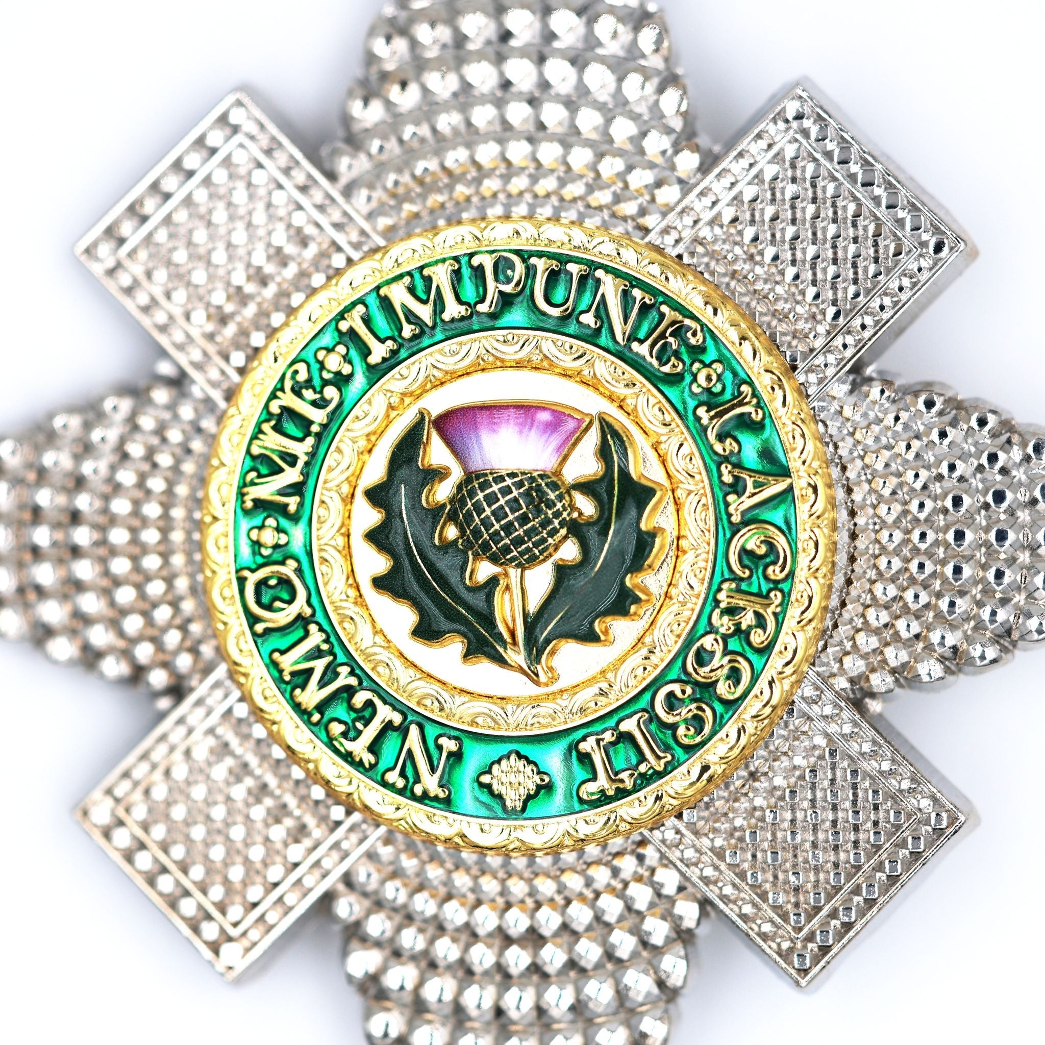 Scotland Order of the Thistle Sash Set Badge Breast Star St Andrew UK detail view 16