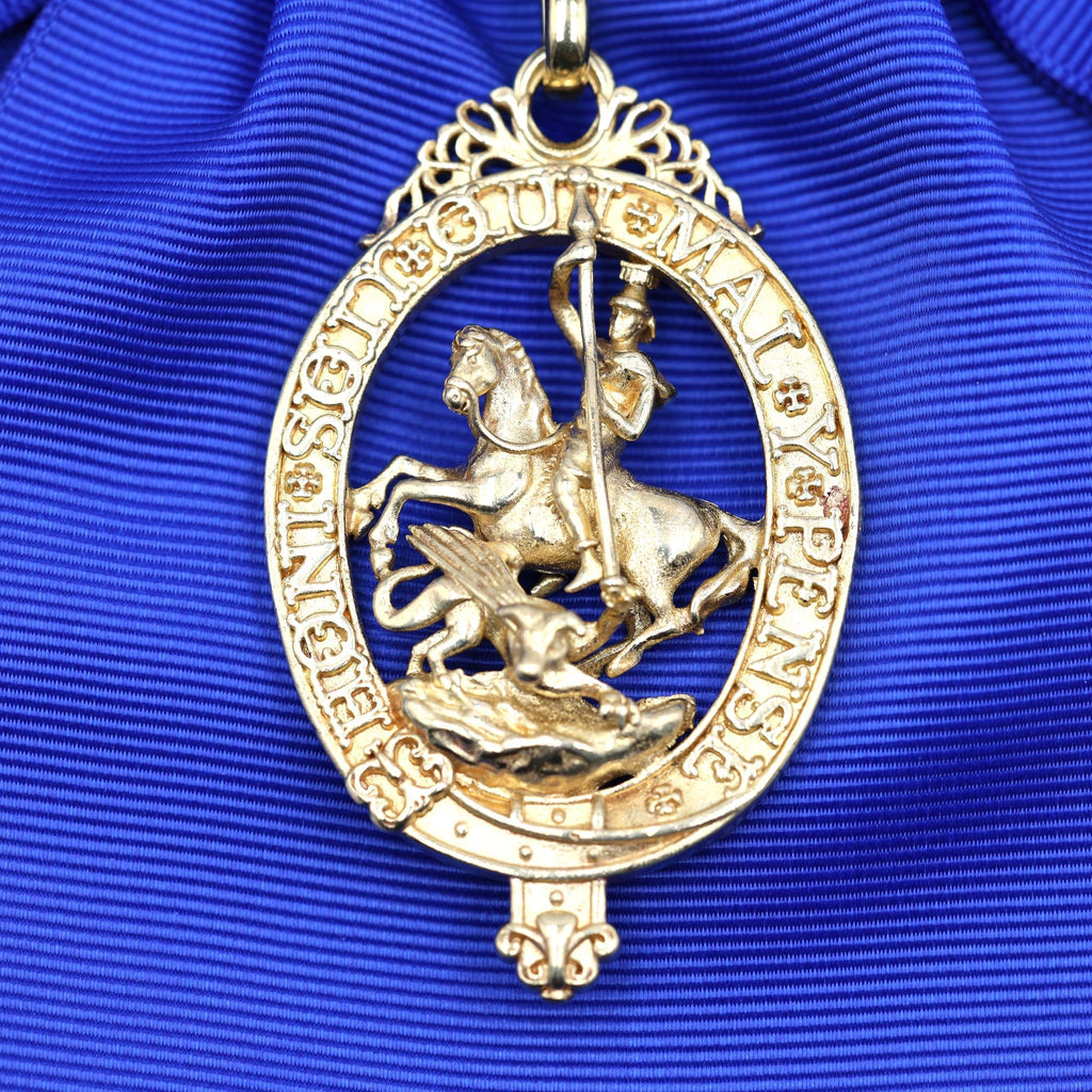 UK the British Order of the Garter Star, Sash+ Badge Full Set Medal detail view 20