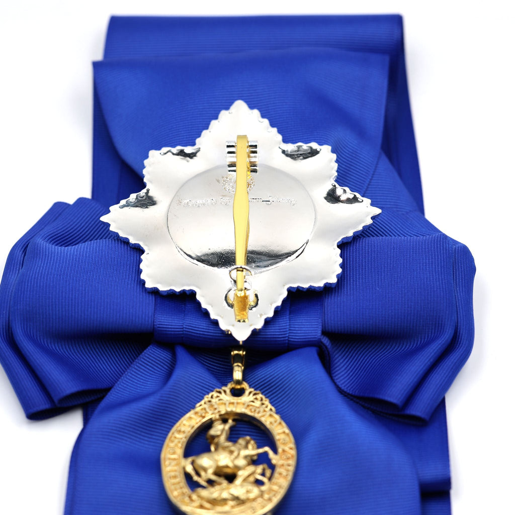 UK the British Order of the Garter Star, Sash+ Badge Full Set Medal detail view 23