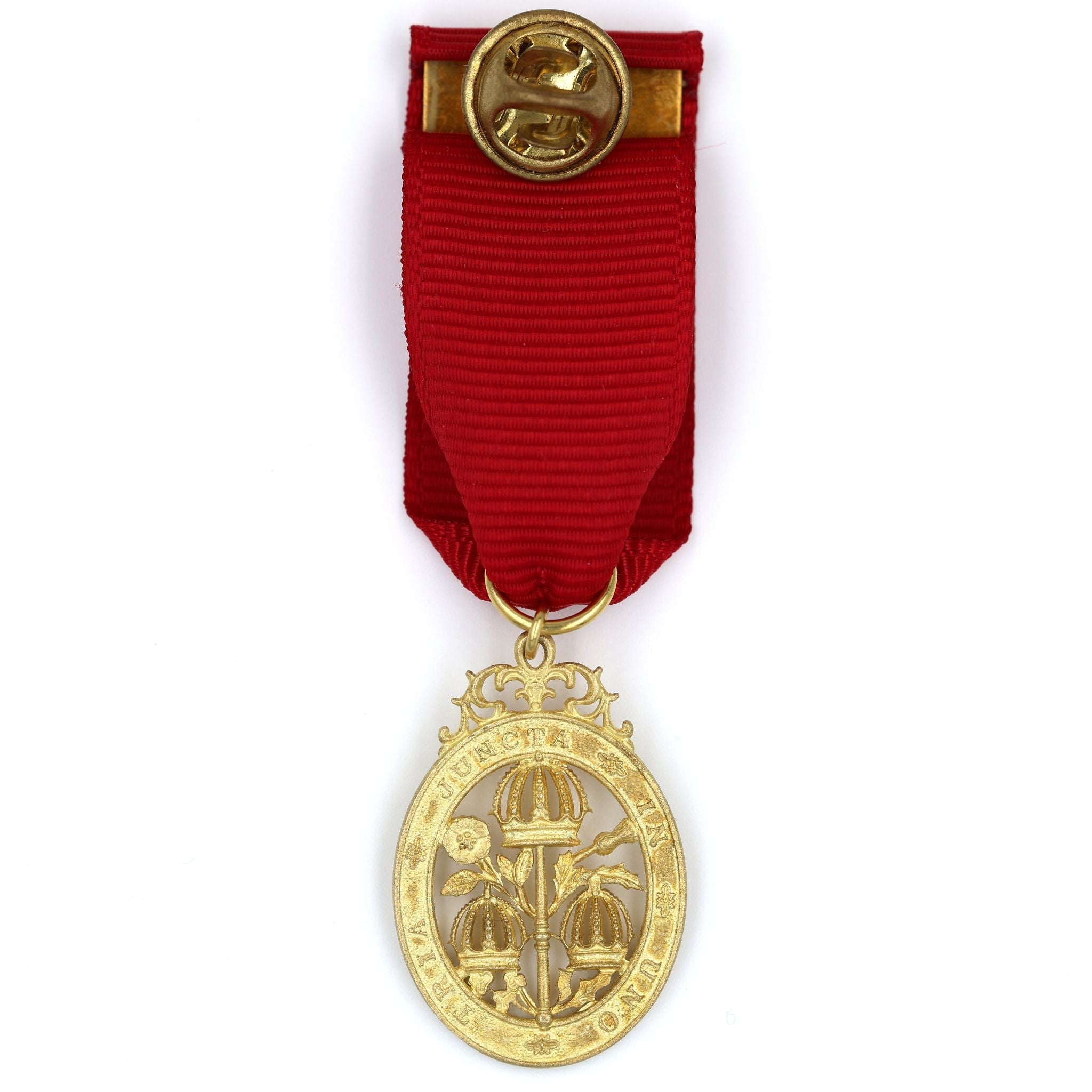 UK Miniature Medal The Most Honourable Order of the Bath CB Red Ribbon detail view 2