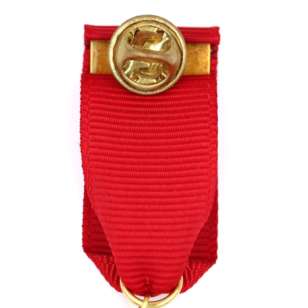 UK Miniature Medal The Most Honourable Order of the Bath CB Red Ribbon detail view 7