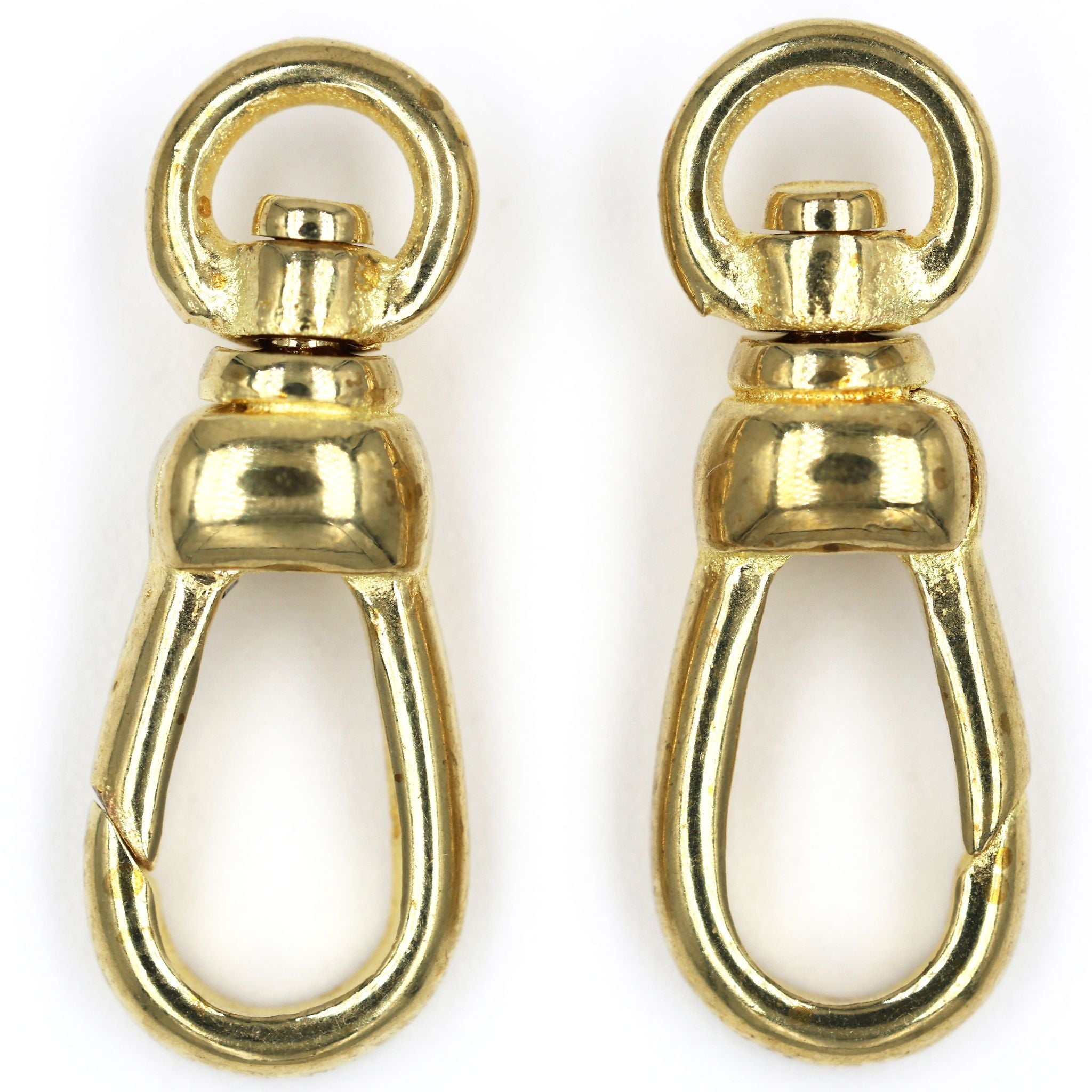 2pcs Solid Brass Swivel Hooks for UK European Medal Sash Ribbon Hardware 17.4mm