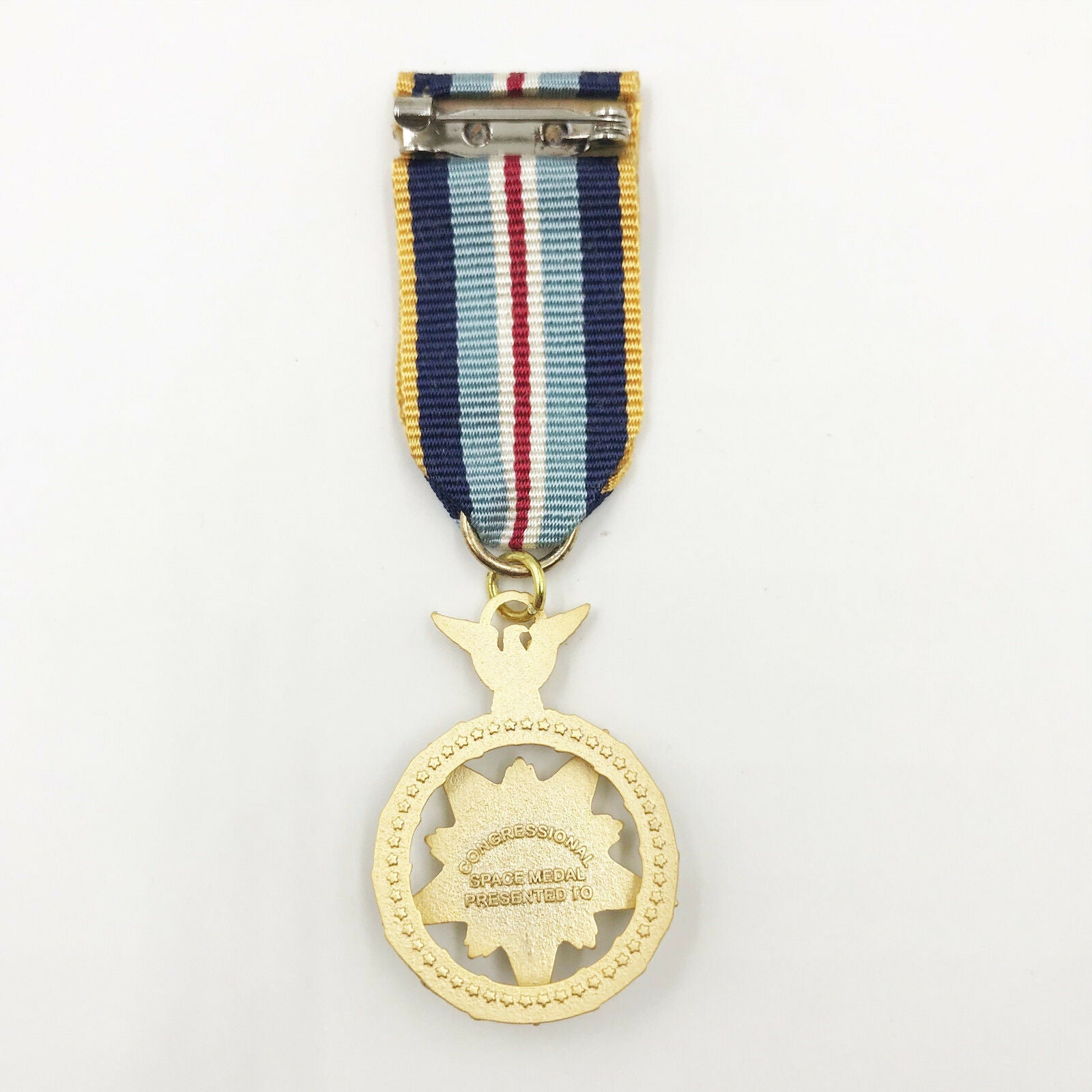 U.S. Order Space MOH, Space Medal of Honor, mini Miniature Medal To Astronauts detail view 2