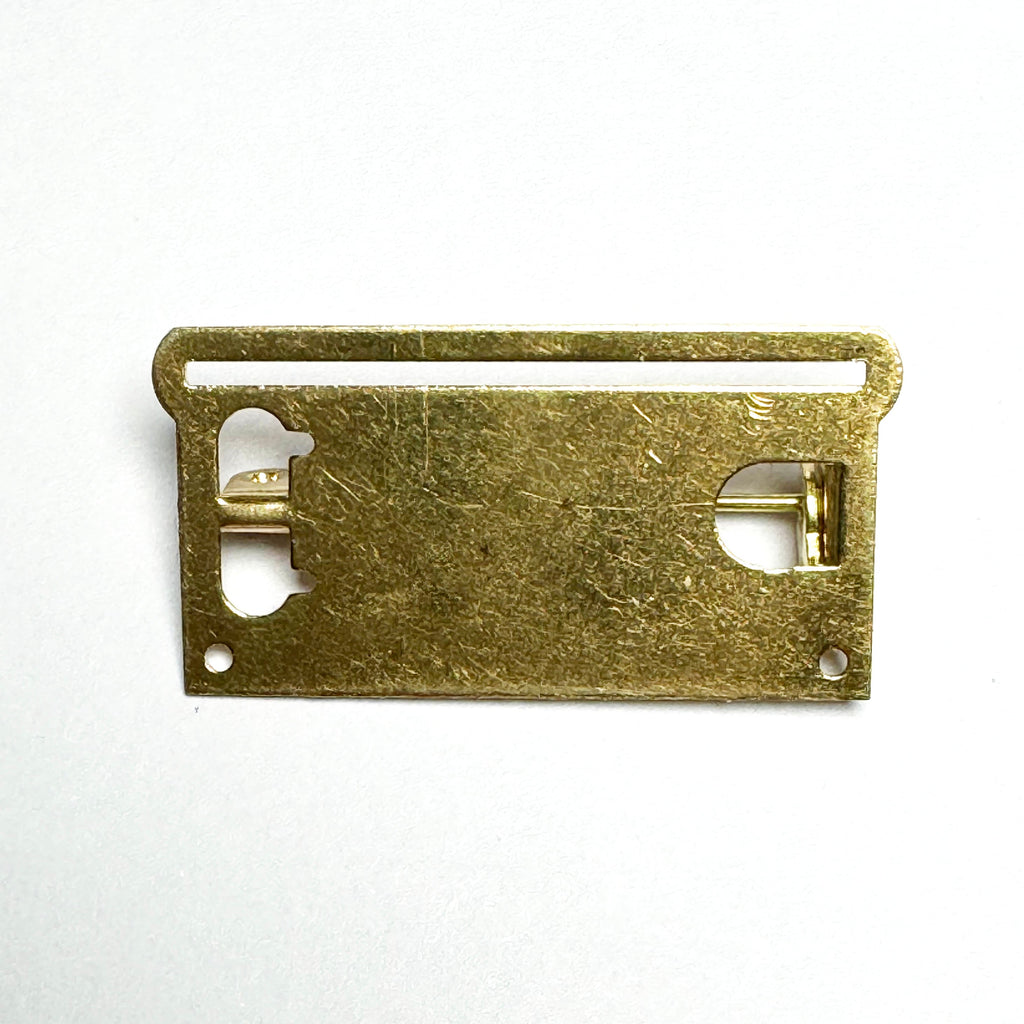 10× Medal Ribbon Mounting Bars – 1-Space Brooch Pin – Fits 30 – 34 mm Ribbons – Brass detail view 8