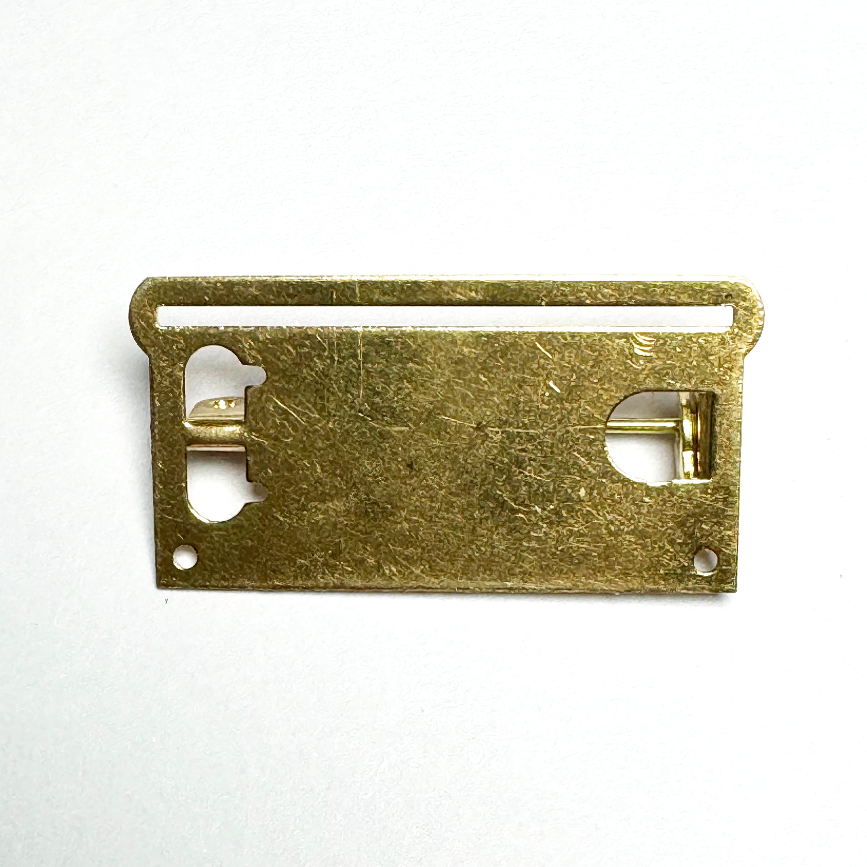 10× Medal Ribbon Mounting Bars – 1-Space Brooch Pin – Fits 30 – 34 mm Ribbons – Brass detail view 8