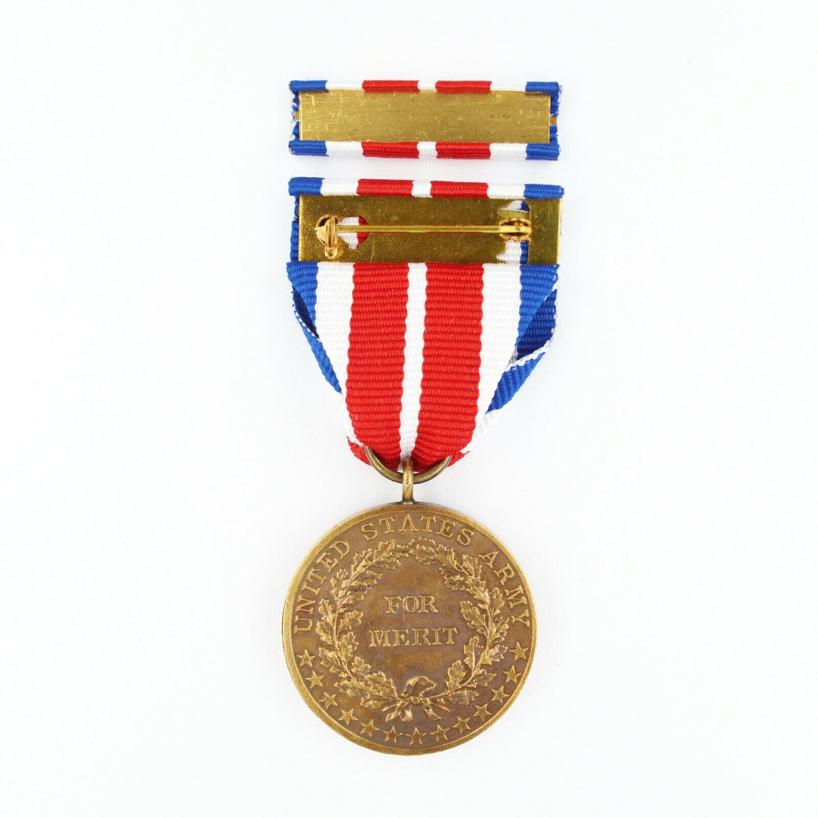 U.S. Army Certificate of Merit Medal 1905 – 1918 – Full-Size with Ribbon Bar & Case detail view 3
