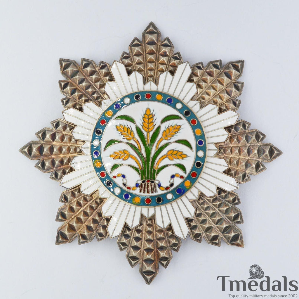 Republic of China the Order of the Golden Grain First Class Medal reproduction