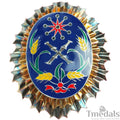Republic of China Army Officer Academy Badge Warlord Era Sterling Silver reproduction