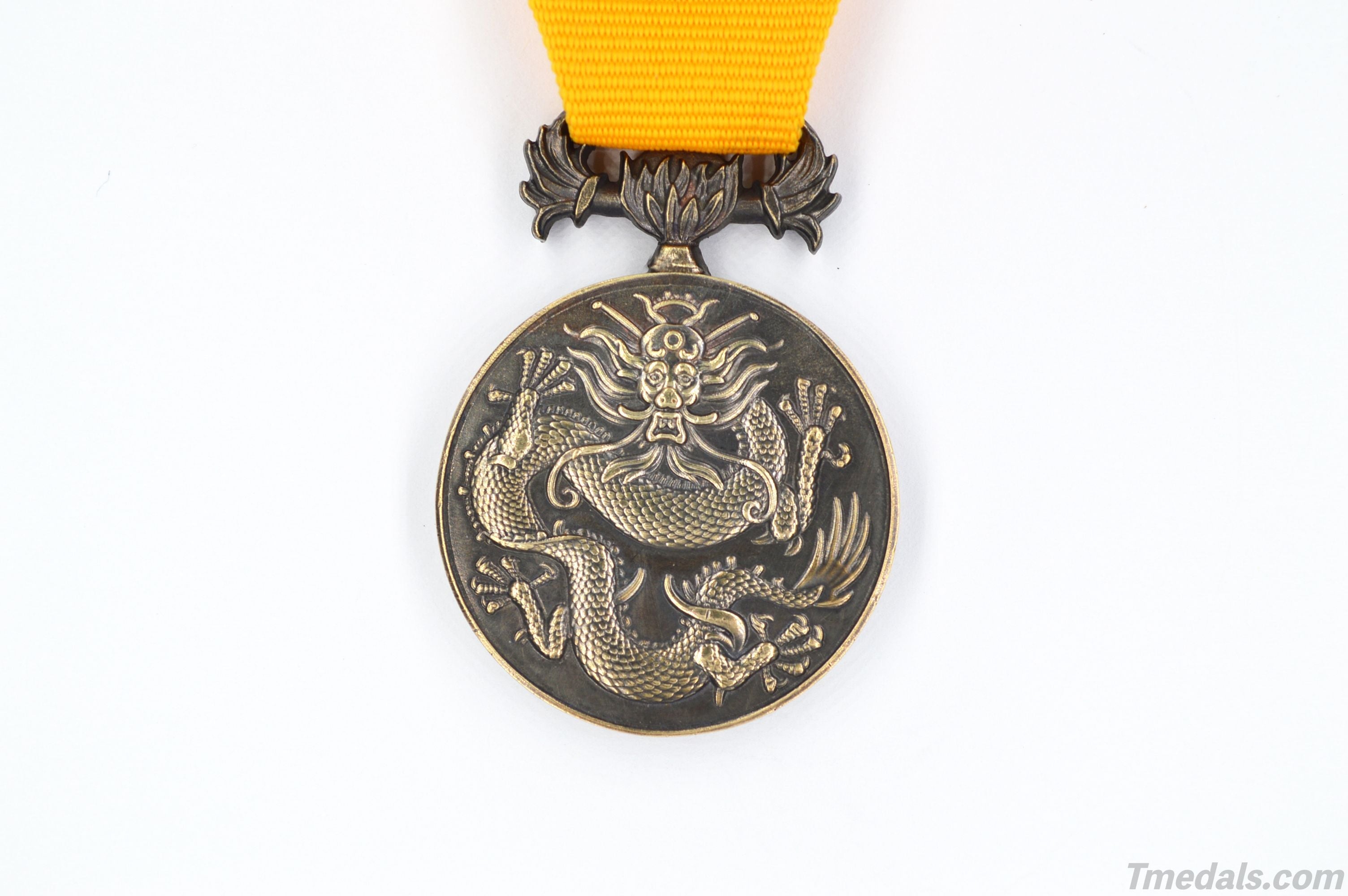 United States Military Order of the Dragon Medal & Ribbon Bar – Boxer Rebellion 1900 detail view 2