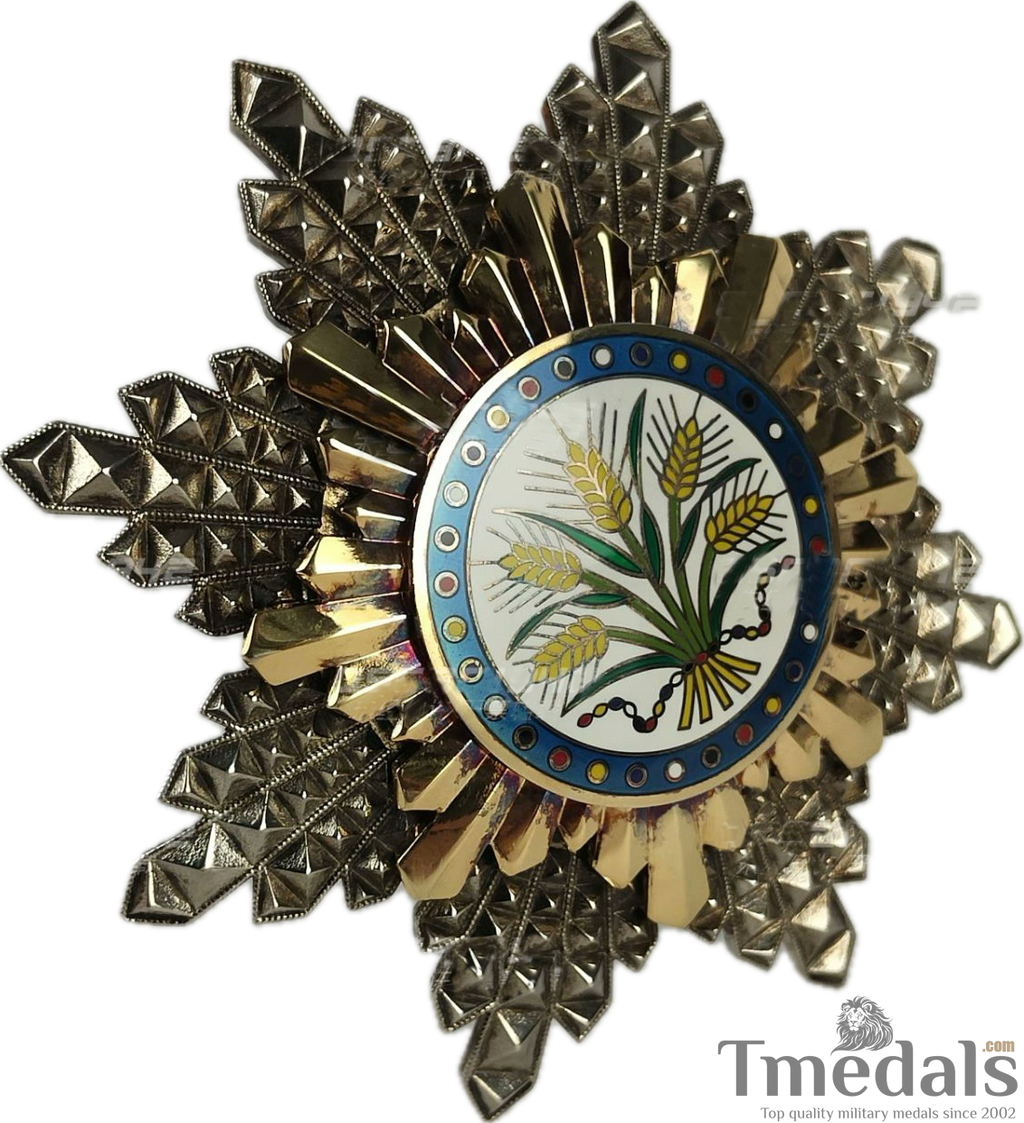 Republic of China, the Order of the Golden Grain, Second Class Medal detail view 3