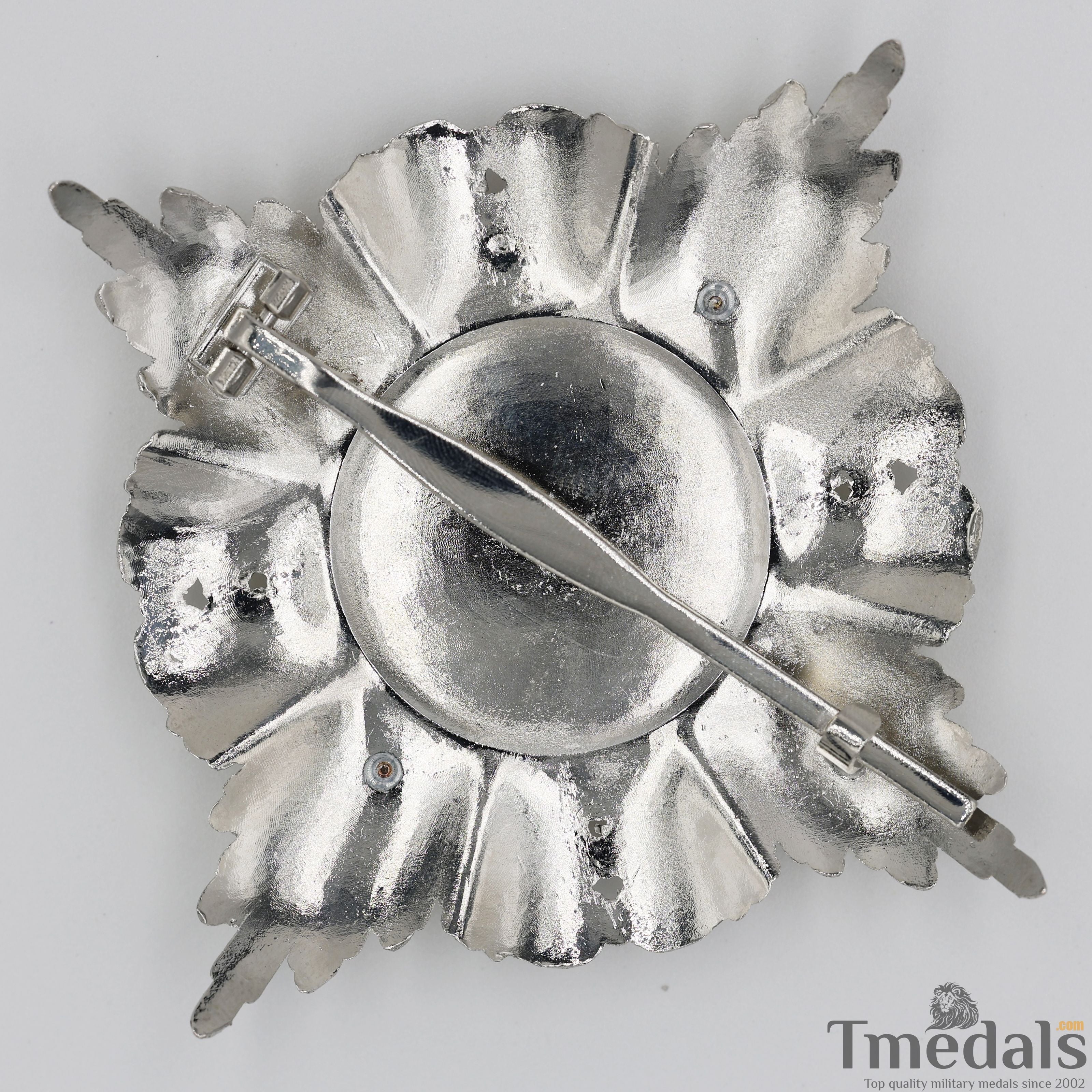 German Order of the Zähringer Lion, Commander Breast Star without Swords detail view 4
