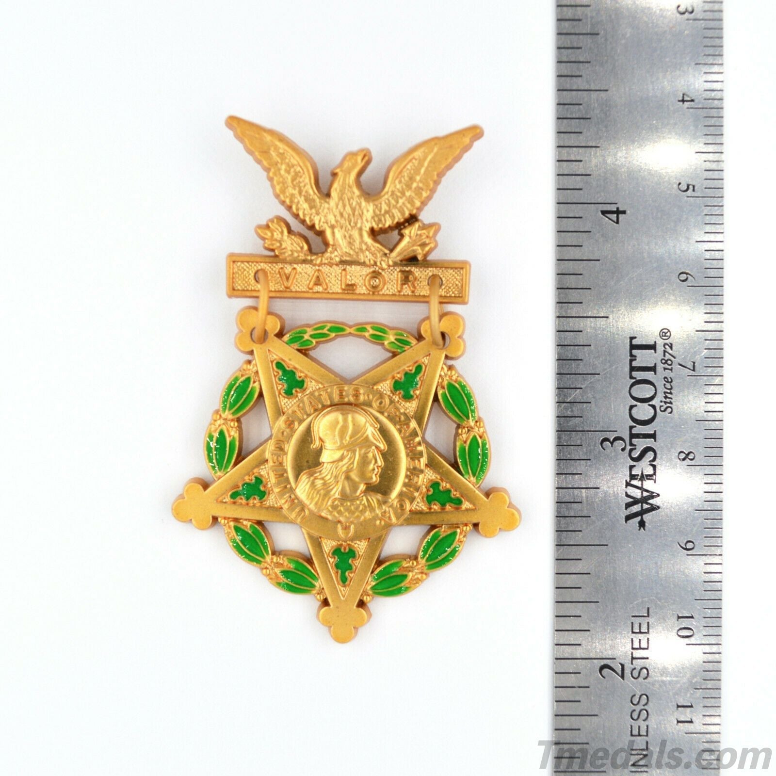 U.S. Medal of Honor Army Medal Only MOH Order Badge WWII detail view 3