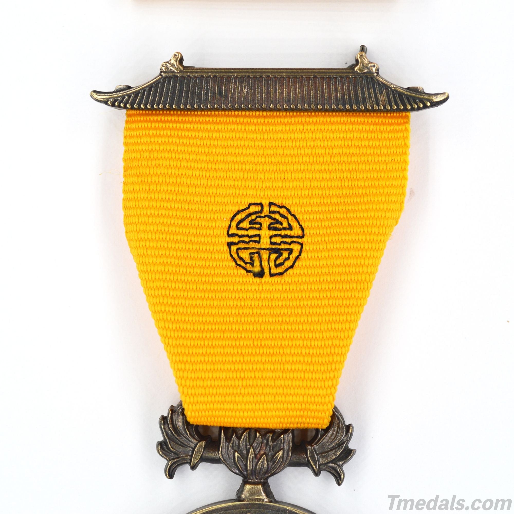 United States Military Order of the Dragon Medal & Ribbon Bar – Boxer Rebellion 1900 detail view 3