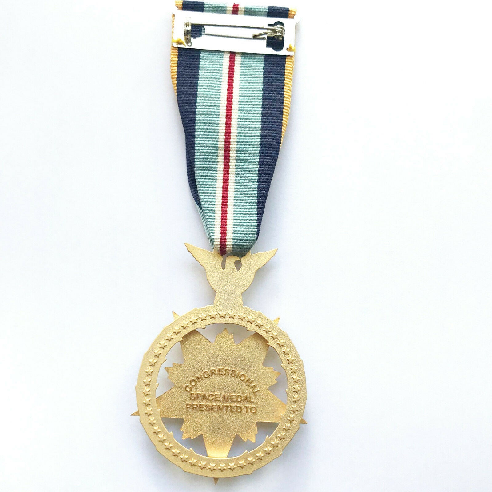 Cased U.S. Space MOH Space Medal of Honor Short Ribbon Version WWII Badge Order detail view 3