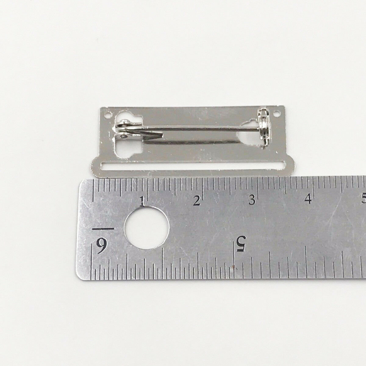 10× Medal Ribbon Mounting Bars Brooch Pin Fixing 1 Space, for 35-37mm Ribbon detail view 4