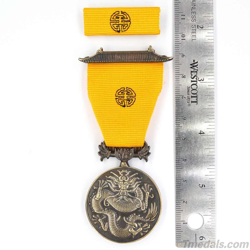 United States Military Order of the Dragon Medal & Ribbon Bar – Boxer Rebellion 1900 detail view 4