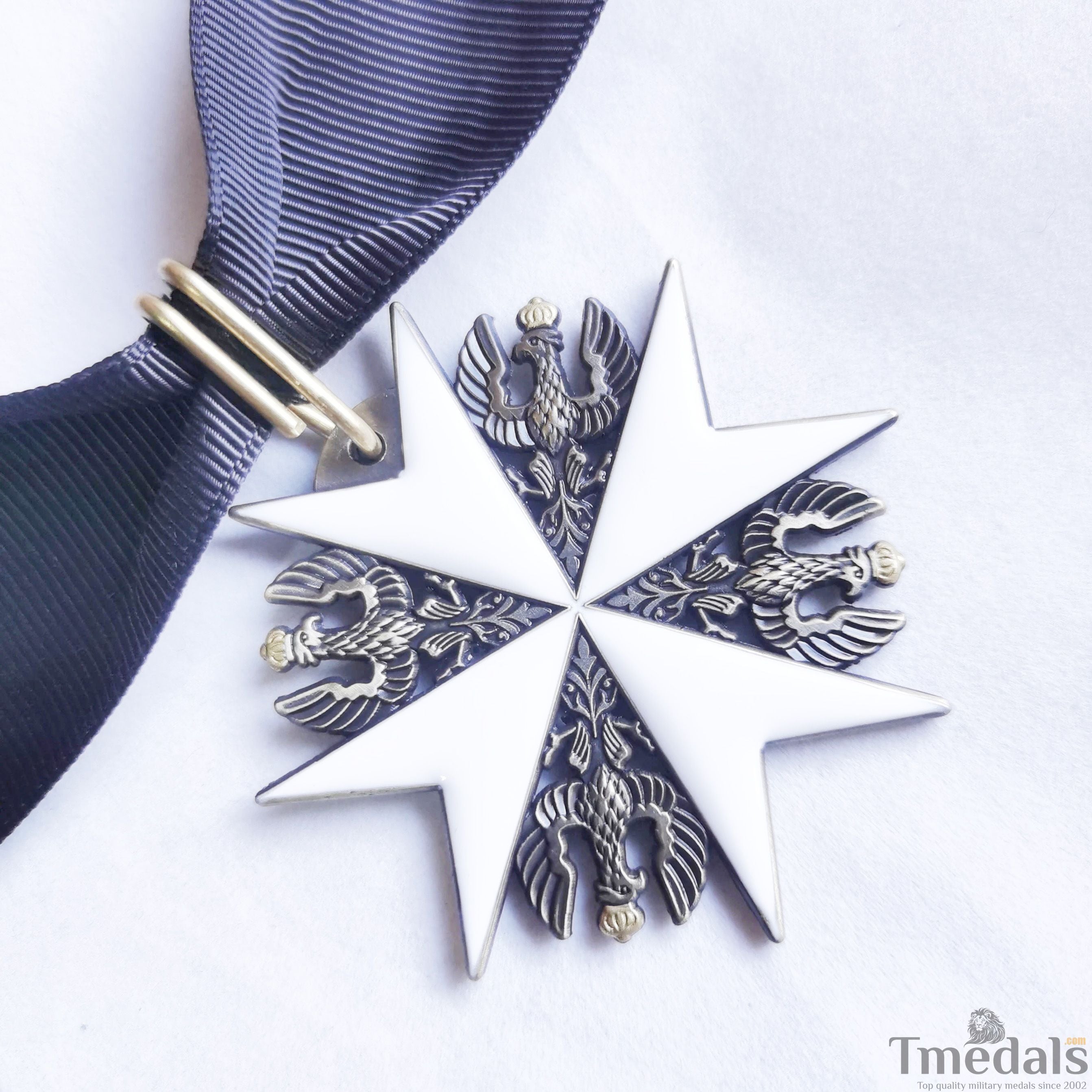 Order of Saint John (Bailiwick of Brandenburg) Knight of Honour Cross Medal detail view 4