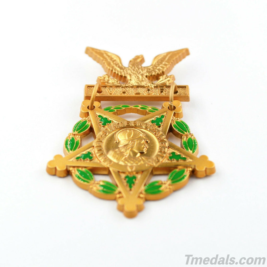 U.S. Medal of Honor Army Medal Only MOH Order Badge WWII detail view 4