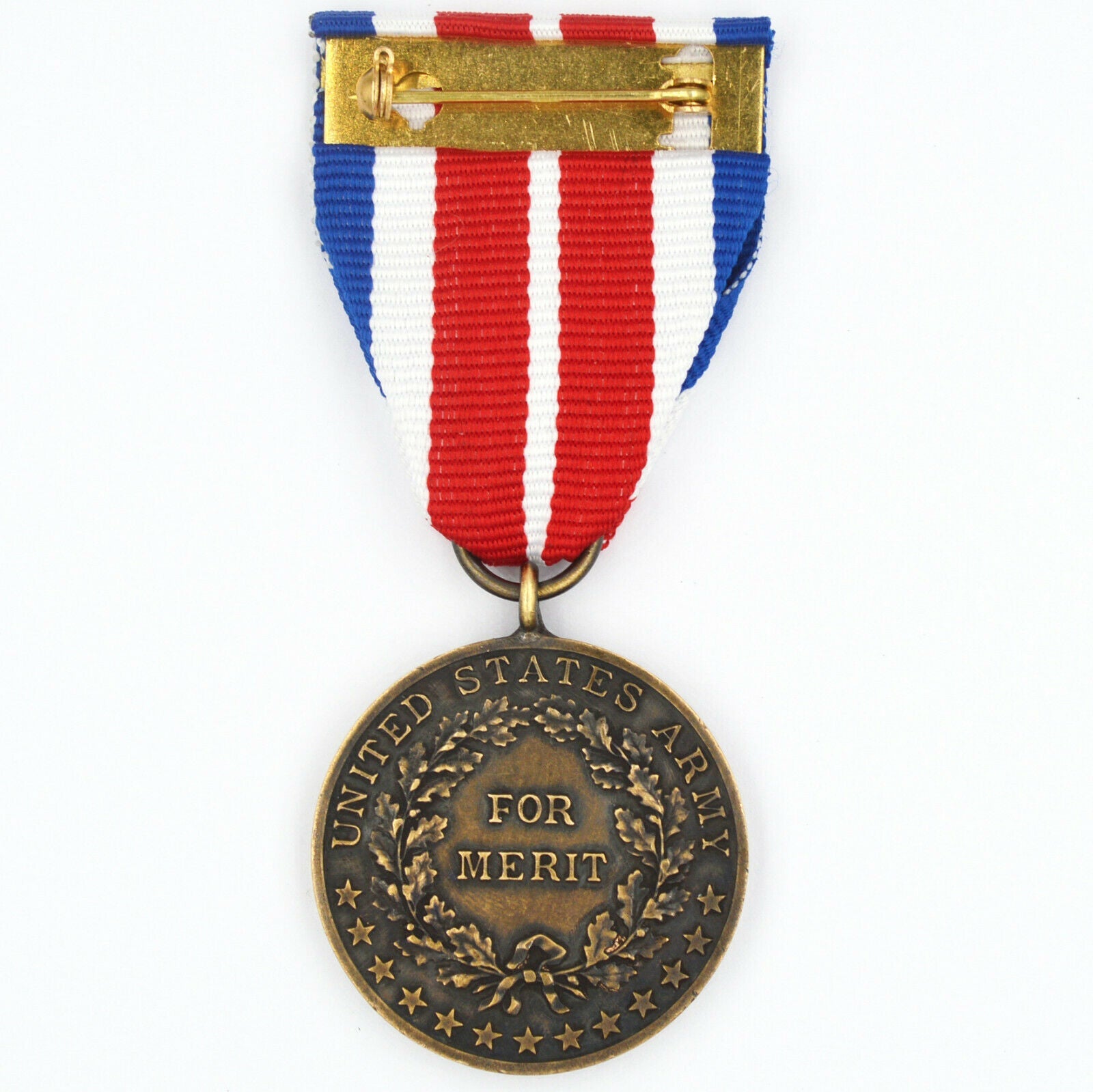 U.S. Army Certificate of Merit Medal 1905 – 1918 – Full-Size with Ribbon Bar & Case detail view 4