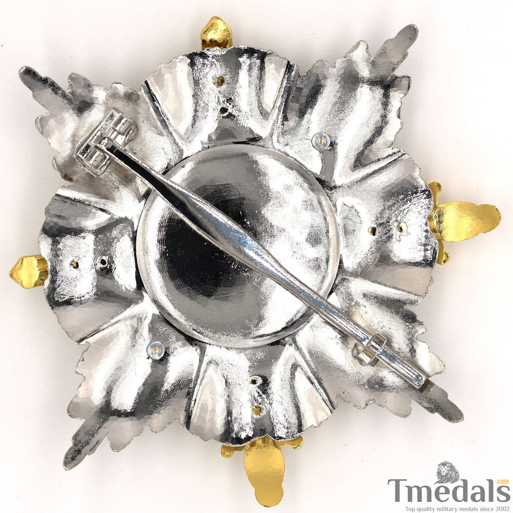 German Order of the Zähringer Lion – Commander Breast Star with Swords detail view 5