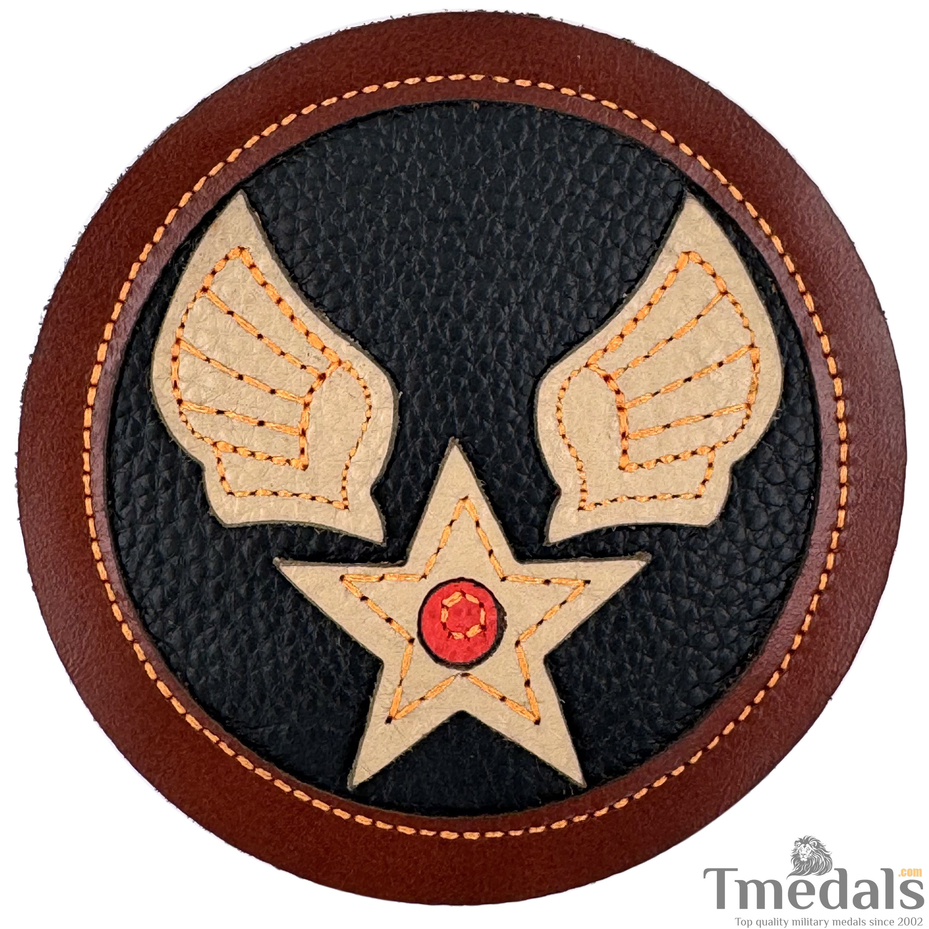 U.S. Army Air Force WWII Bullion USAF Air Corps Squadron Shoulder Uniform Patch replica