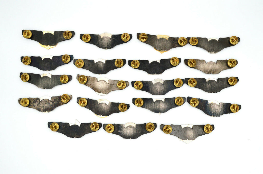 WWII U.S. U.S. Army Air Force Wings Pin Medal Full Set 19 Badges Enamel detail view 5