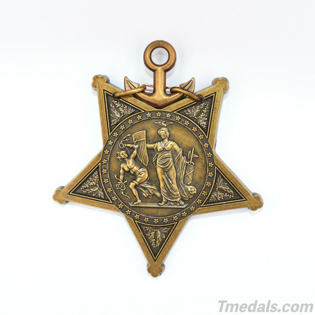 U.S. Medal of Honor Navy Medal Only MOH Order Badge WWII detail view 5