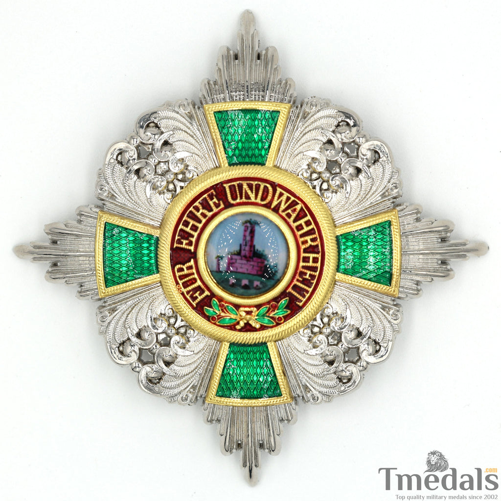 German Order of the Zähringer Lion, Commander Breast Star without Swords detail view 5