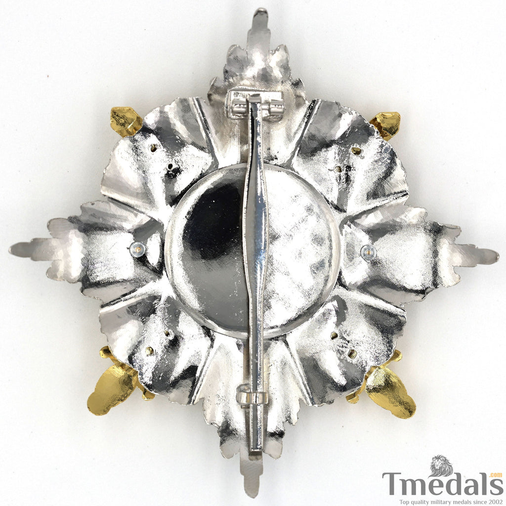 German Order of the Zähringer Lion – Commander Breast Star with Swords detail view 2