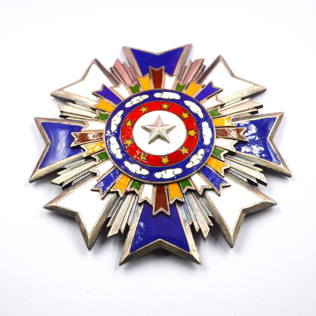 Chinese-REPUBLIC Order of United Glory Breast star First Class detail view 6